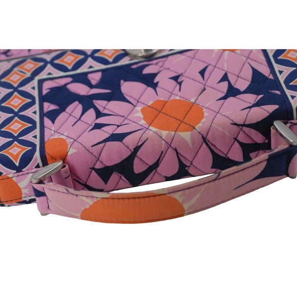 Vera Bradley Pink Love Me Twist‎ Lock Hand Bag - Picture 7 of 11